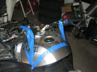 Mark tank cover and suspend in air with bingee or tape in this case.JPG