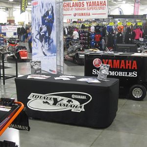 Totallyamaha  at the show.