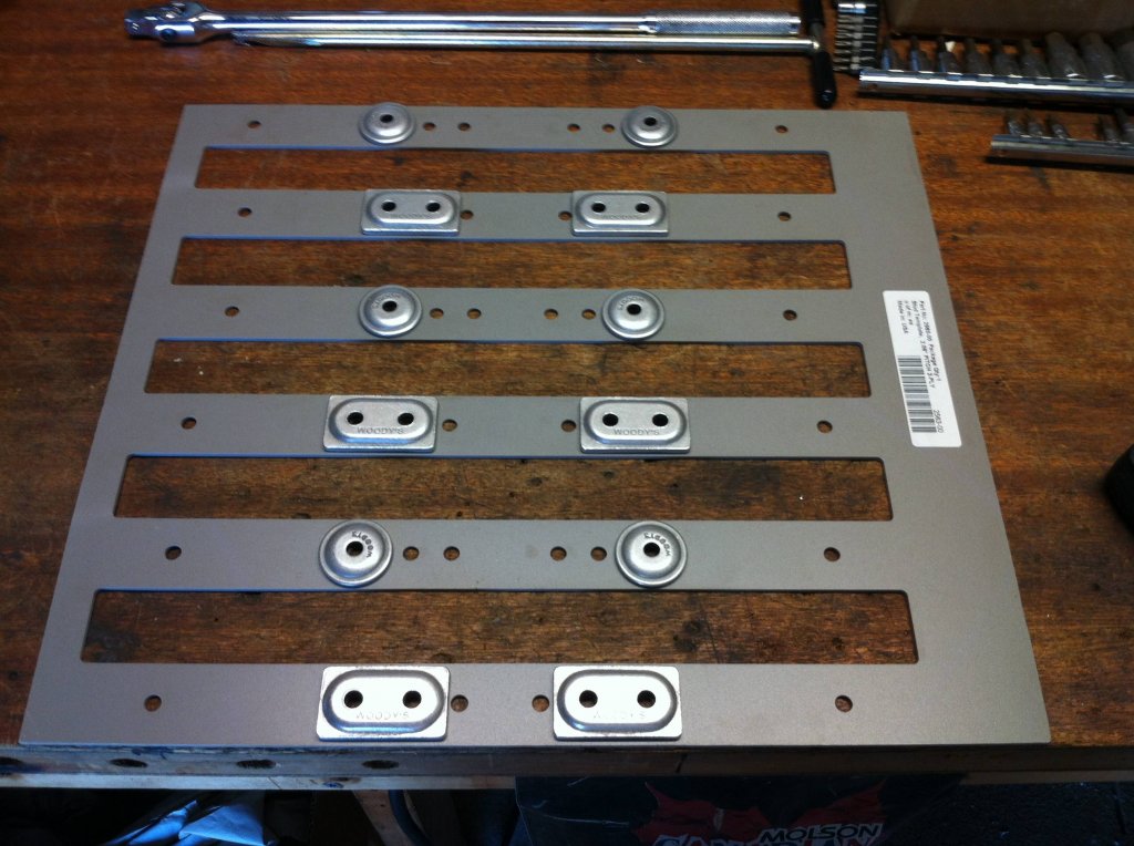 Stud Boy Trail Stud Template - 2.52 Pitch X 15 Wide Track Pattern Guide