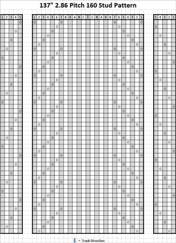 Snowmobile Track Pitch Chart
