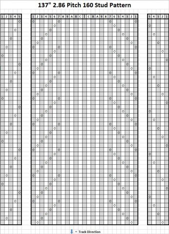 Snowmobile Stud Chart