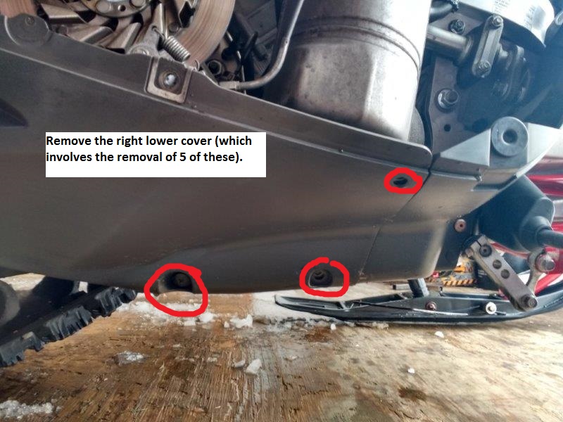 Vector Engine & Chain Case Oil Change DIY With Pics :) | TY4stroke