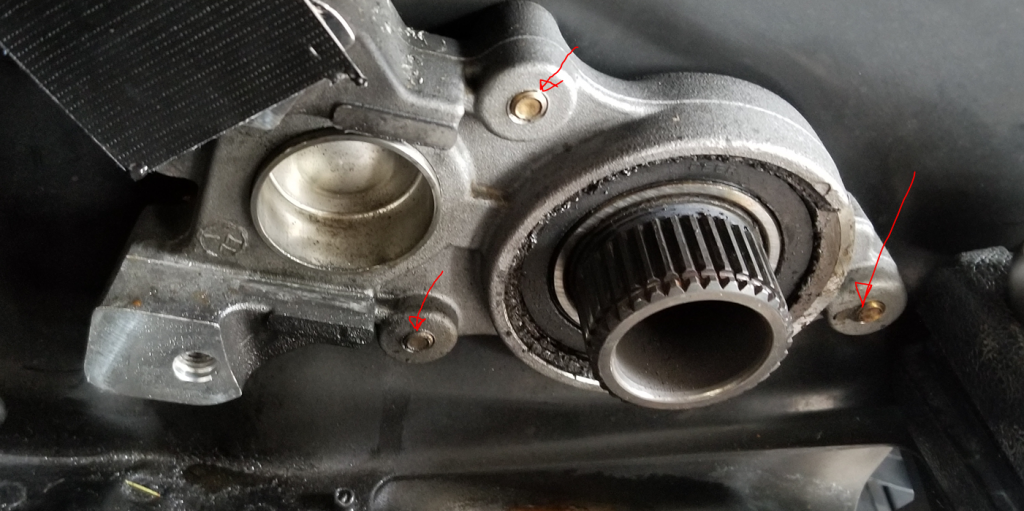 Drive shaft saver installation question TY4stroke Snowmobile Forum