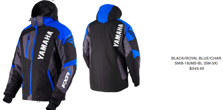 Yamaha sidewinder sale jacket