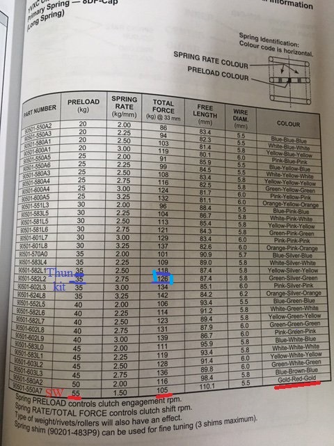 Dalton Primary Spring Chart