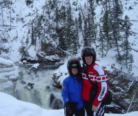 Steve and Carolyn at Fire Hole Falls.JPG