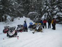 Quick stop on Day 1 - Seven riders.JPG