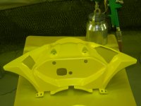 2nd Coat Of Yellow on Project Sled 002.jpg