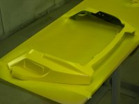 Second Coat Of Yellow On Project Sled #2 003.jpg