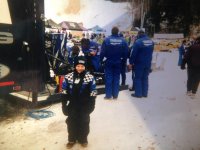 Kristopher meeting Gordy Muetz and Randy Karpik from team Yamaha at a snocross race..jpg