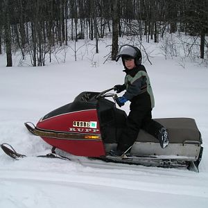 Sons first sled