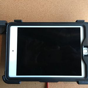 CoPiTrail iPad support placed