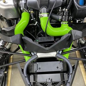 '21 ZR 9000 Green Charge Tubes Under Hood