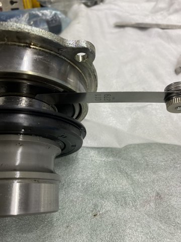 Distance From Stub Shaft Collar To Bearing Seating Surface