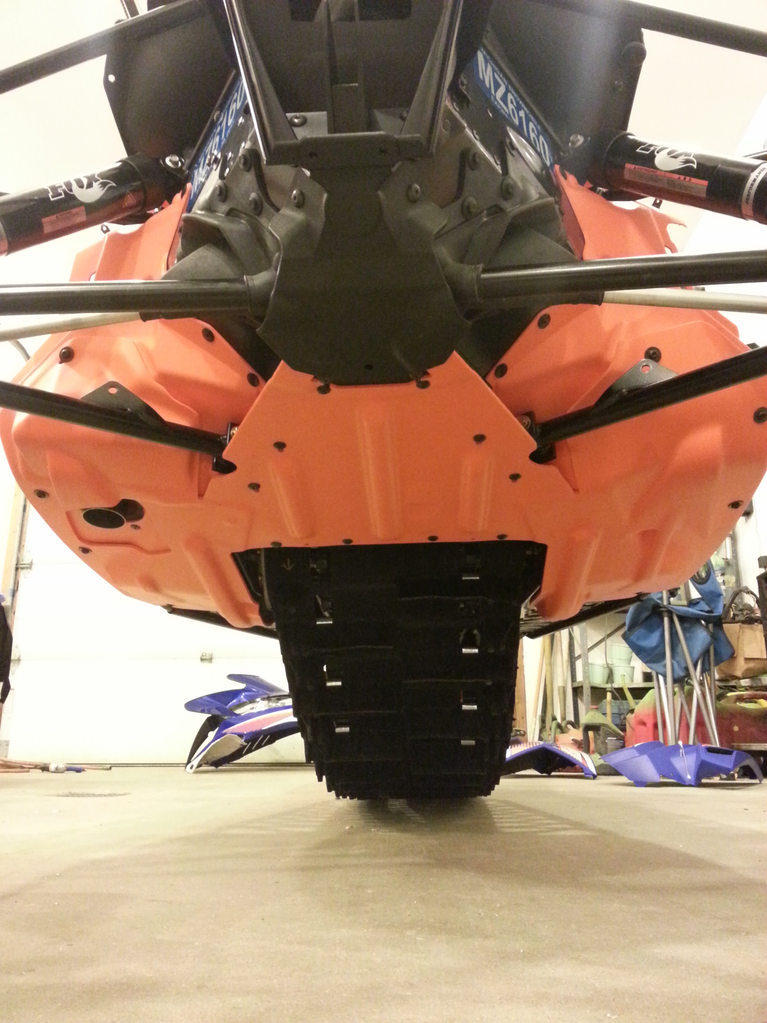 Skid  plate installed on the XTX LE