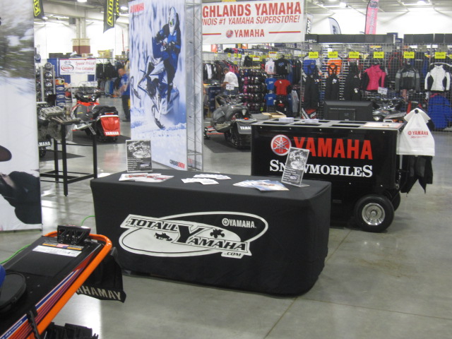 Totallyamaha  at the show.